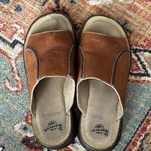 Vintage Dr. Martens Brown Leather Sandals
